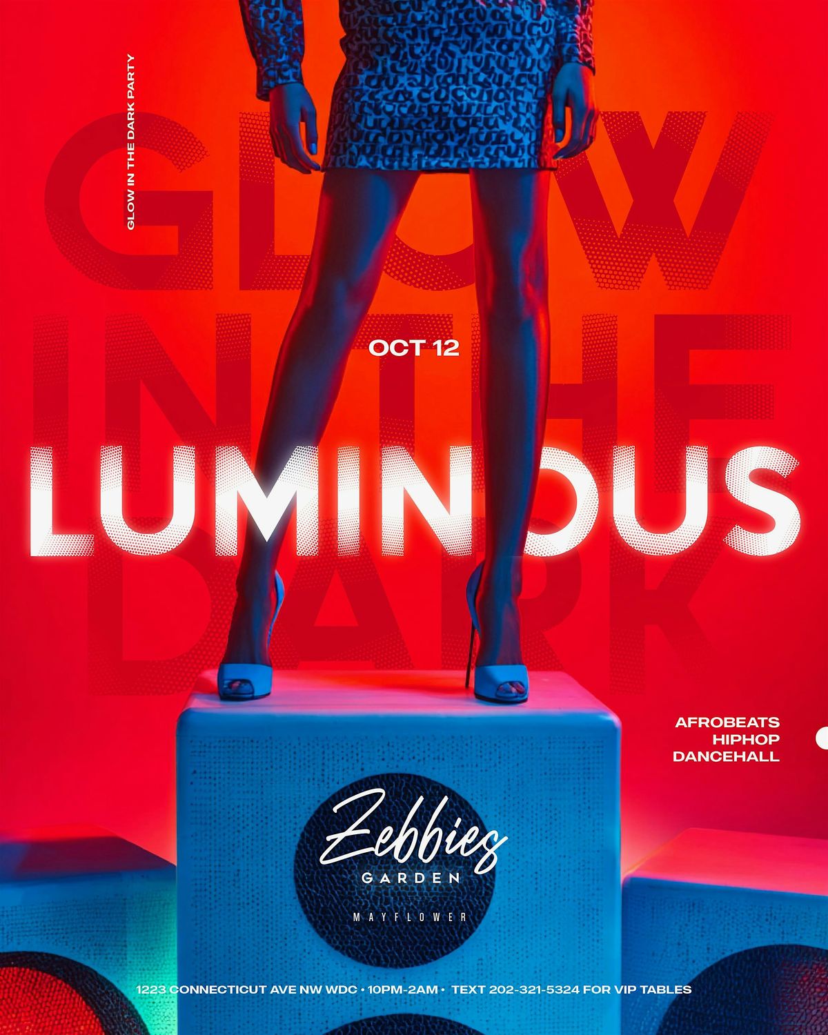 AFROCODE | LUMINOUS: A Glow-in-the-Dark Garden Party [Sun Oct 12]