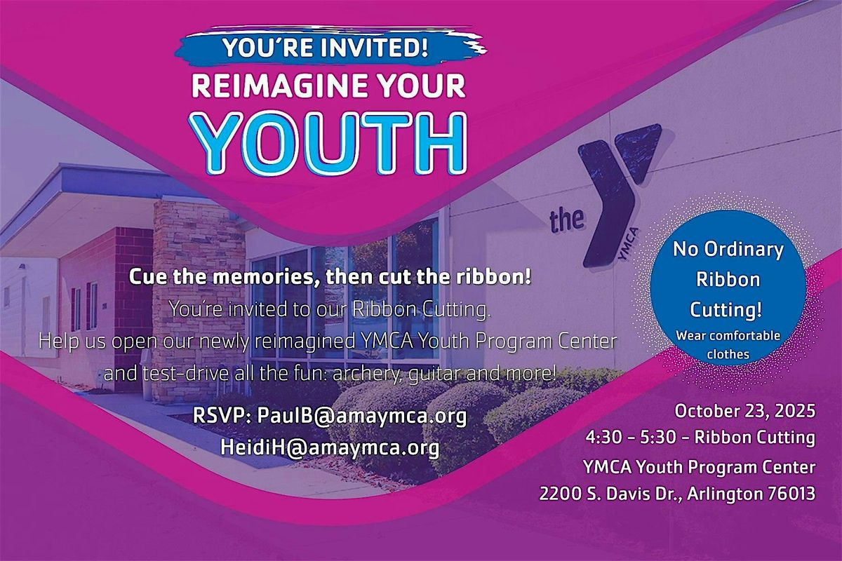 Arlington-Mansfield Area YMCA Youth Program Center Ribbon Cutting