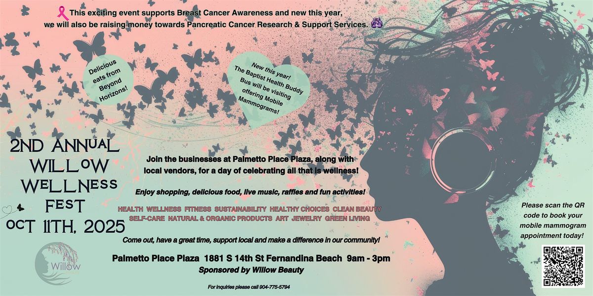 2nd Annual Willow Wellness Fest