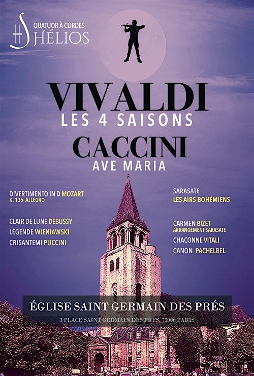 Les 4 Saisons de Vivaldi, Ave Maria et C\u00e9l\u00e8bres Concertos