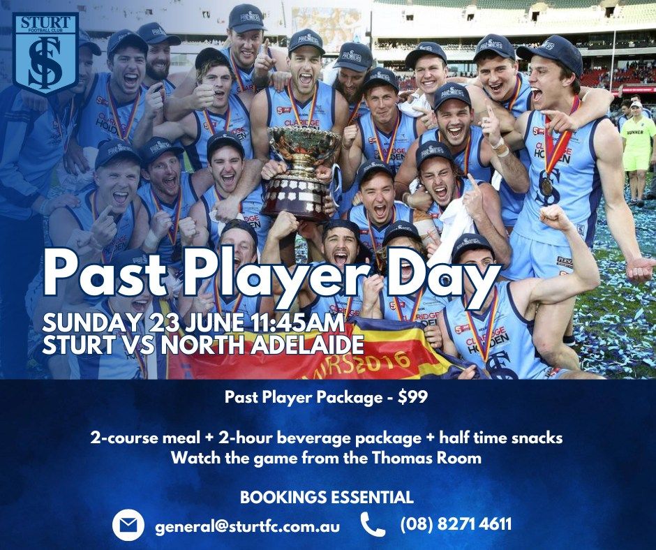 Past Player Day - 23 June