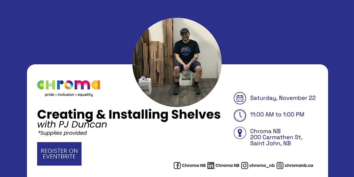 Creating & Installing Shelves with PJ Duncan