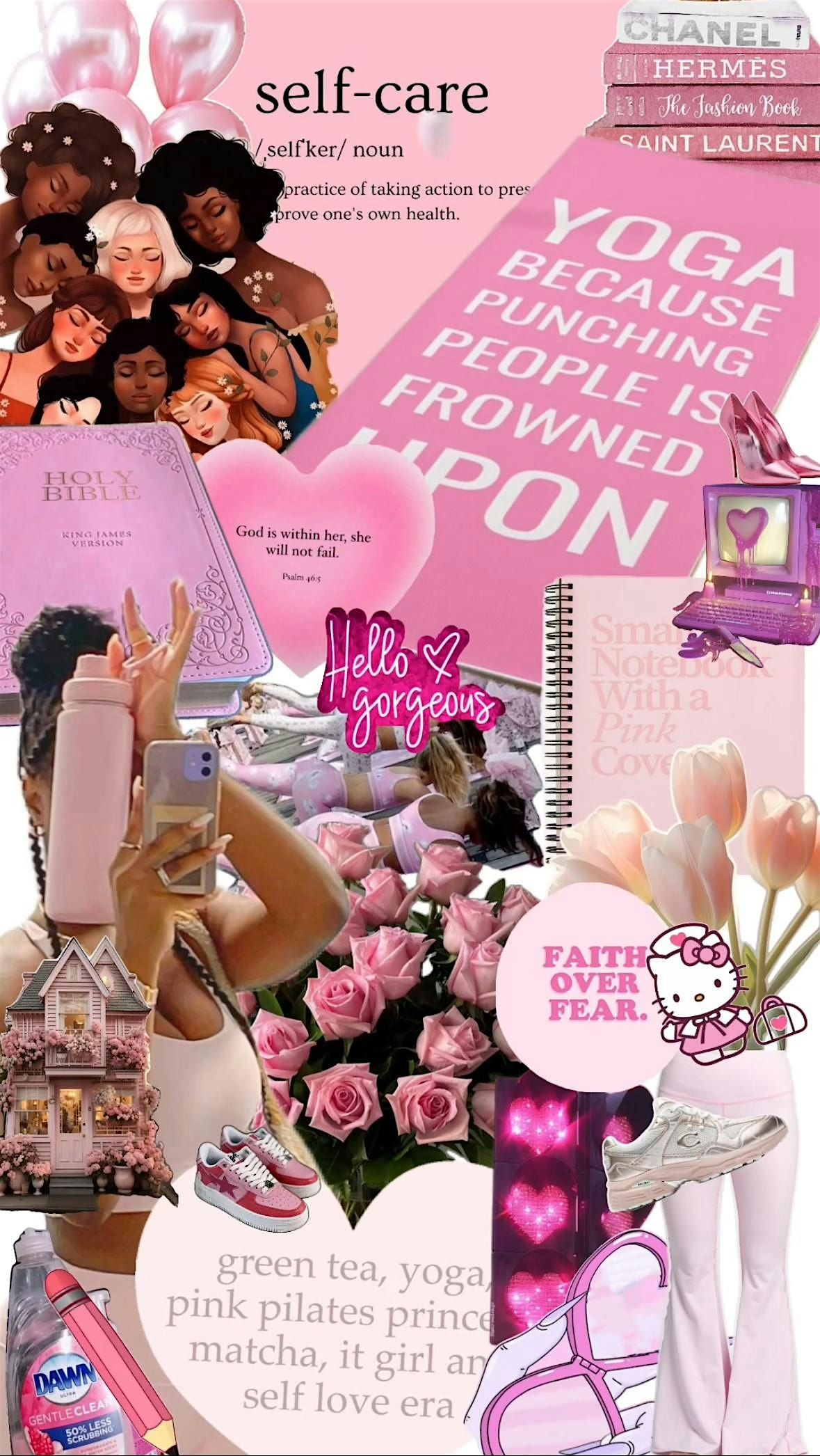 Yoga Girlies in Pink