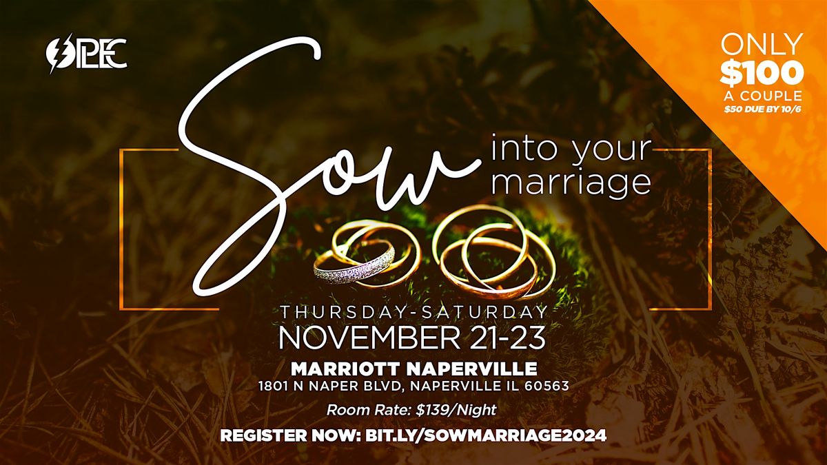 SOW Into Your Marriage presents FORGE Ahead Marriage Conference