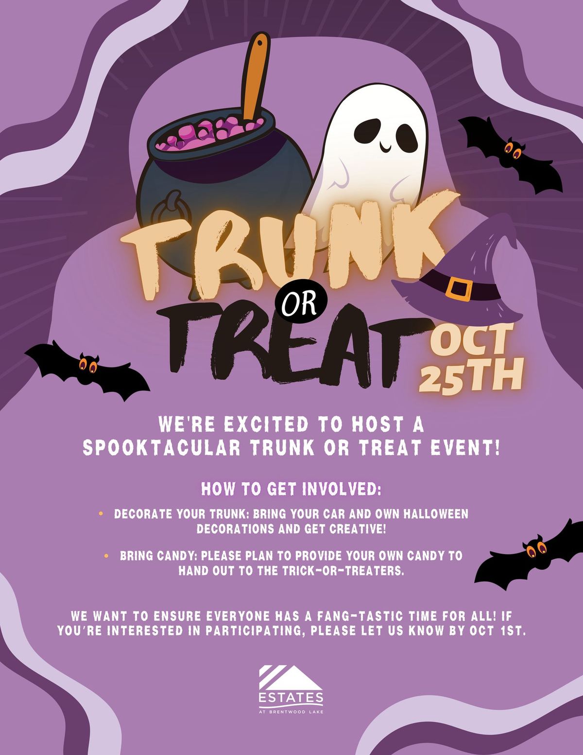 Spooktacular Trunk or Treat