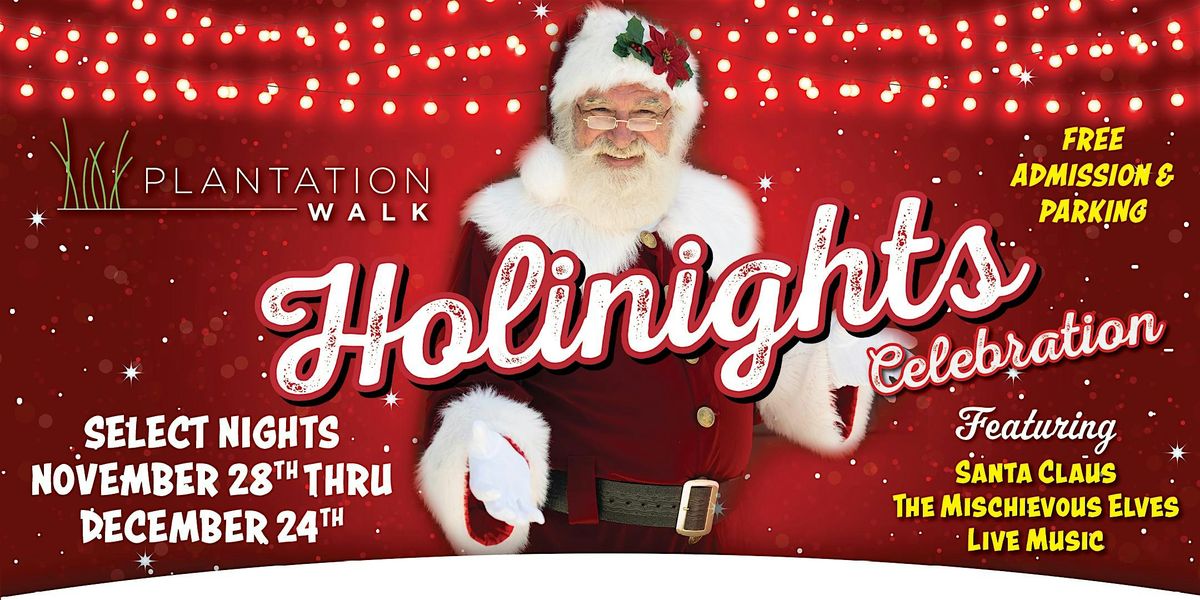 Santa & His Mischievous Elves Return to Plantation Walk this Holiday Season