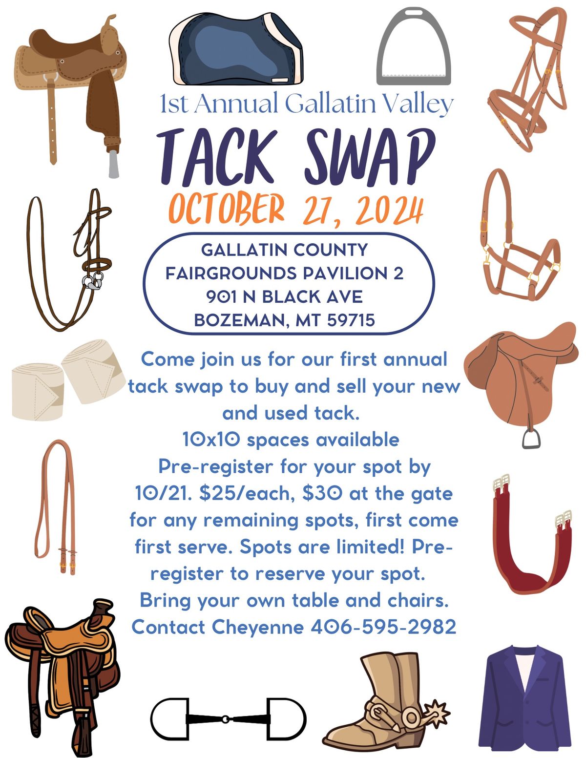 Gallatin Valley tack Swap