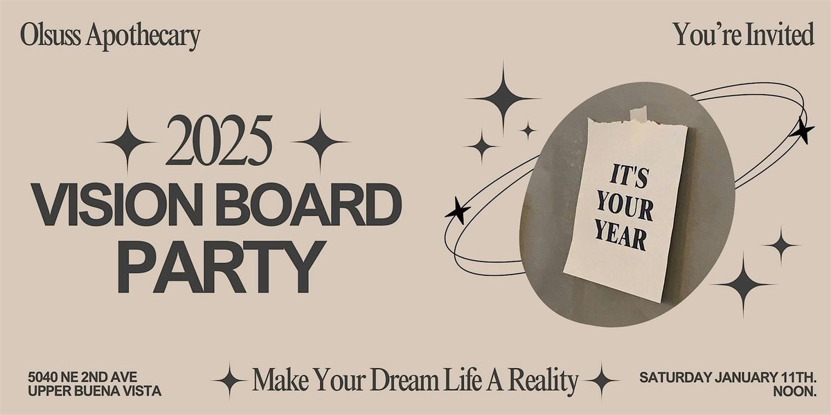 VISION BOARD PARTY