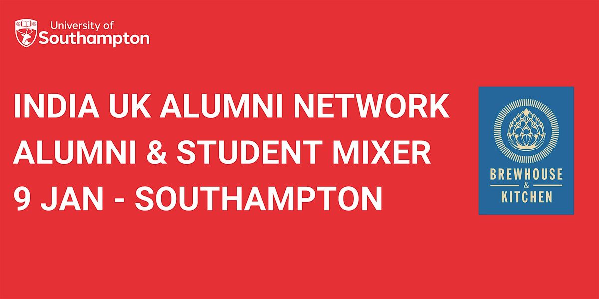 UoS India UK Alumni and Student Mixer