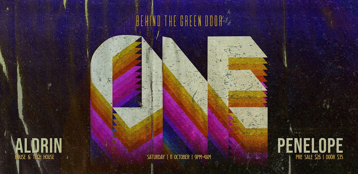 Behind The Green Door presents: ONE WITH ALDRIN