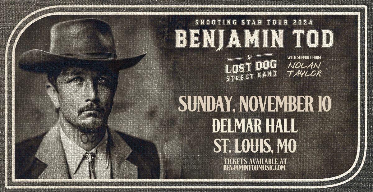 Benjamin Tod & Lost Dog Street Band at Delmar Hall