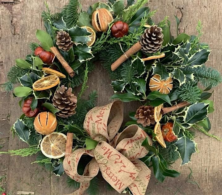 Festive Wreath-making  Workshop in Hackney