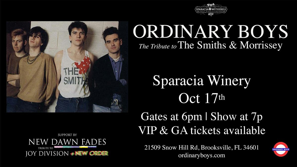 The Smiths, Morrissey, Joy Division, New Order Tribute - Brooksville