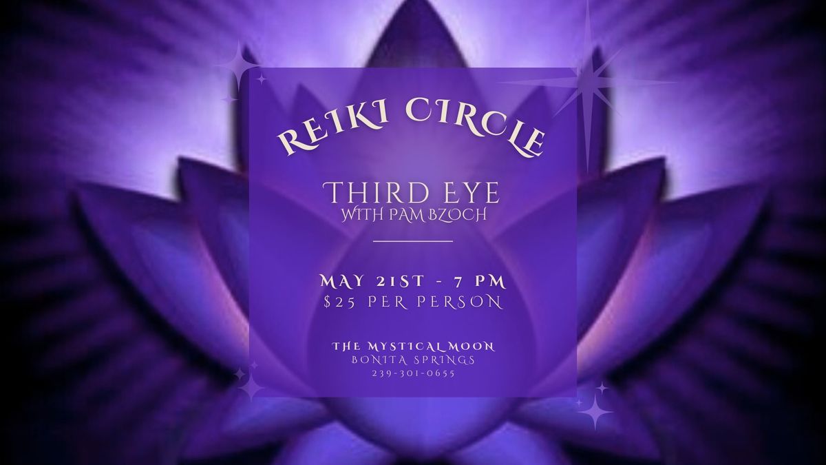 Reiki Circle with Pam ~ Third Eye Chakra