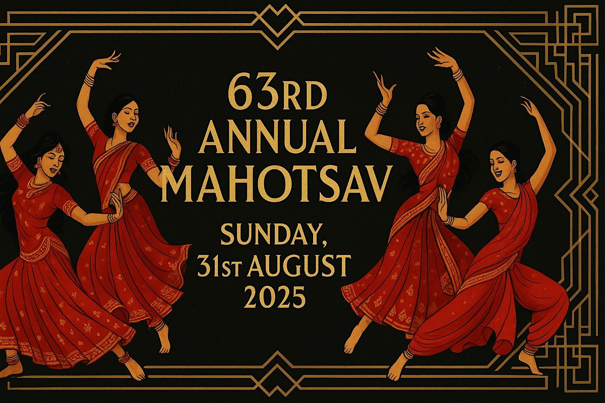 63rd Annual Mahotsav \u2013 Sunday 31st August 2025