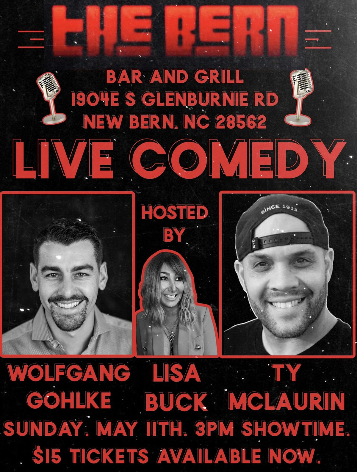 LIVE COMEDY at THE BERN!