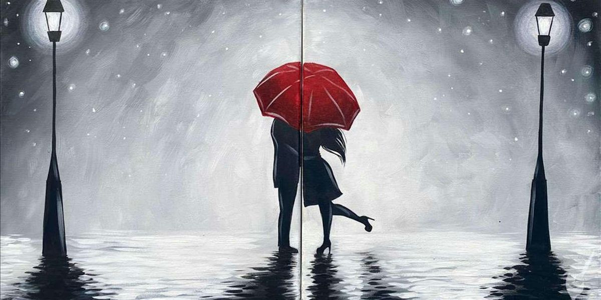 Red Umbrella Date - Paint and Sip by Classpop!\u2122