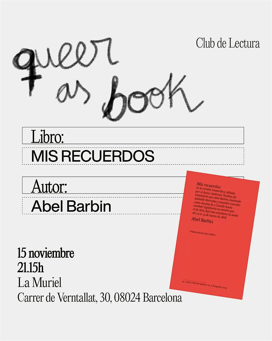 Club de lectura: Queer as Book (2025-2026)