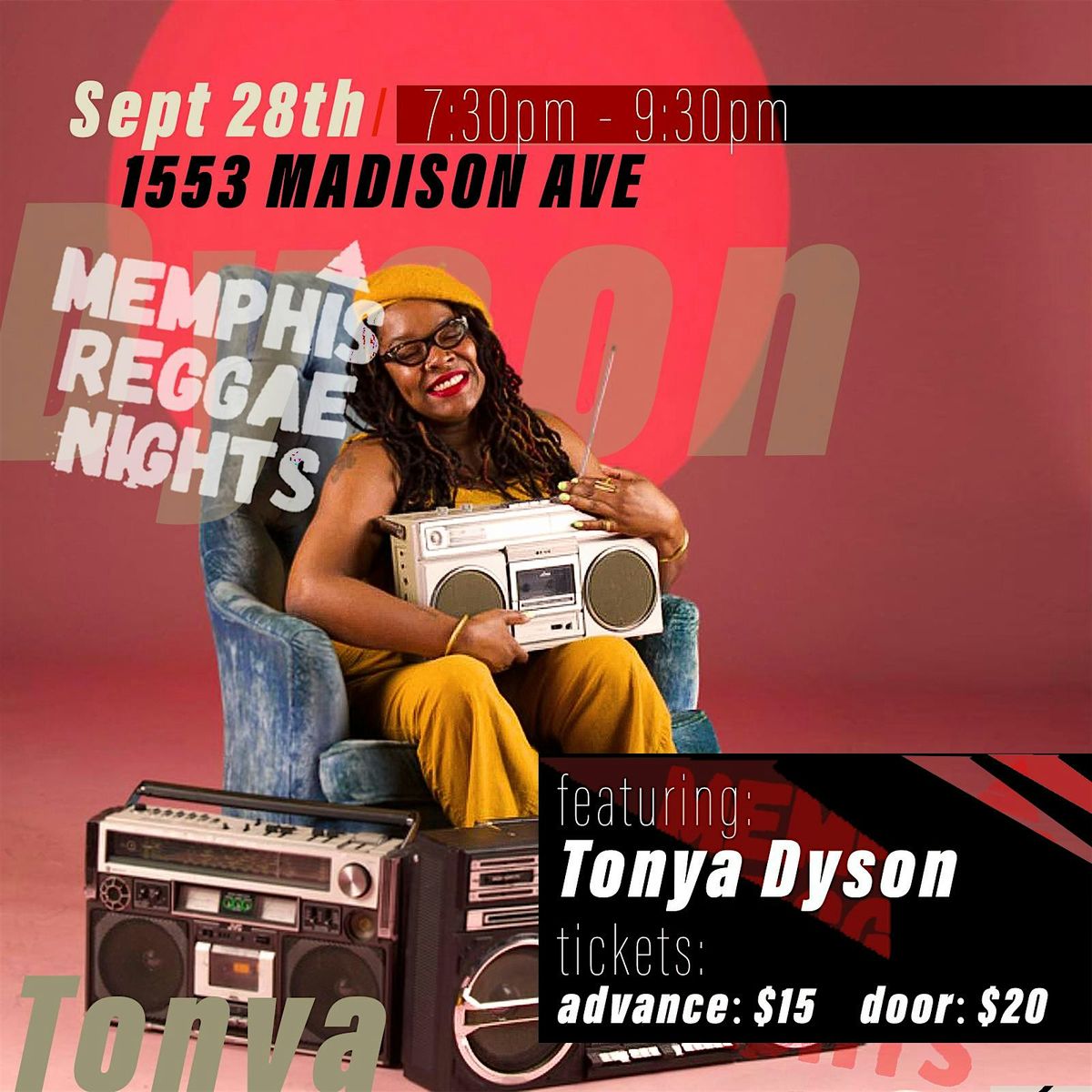 Memphis Reggae Nights ft. Tonya Dyson