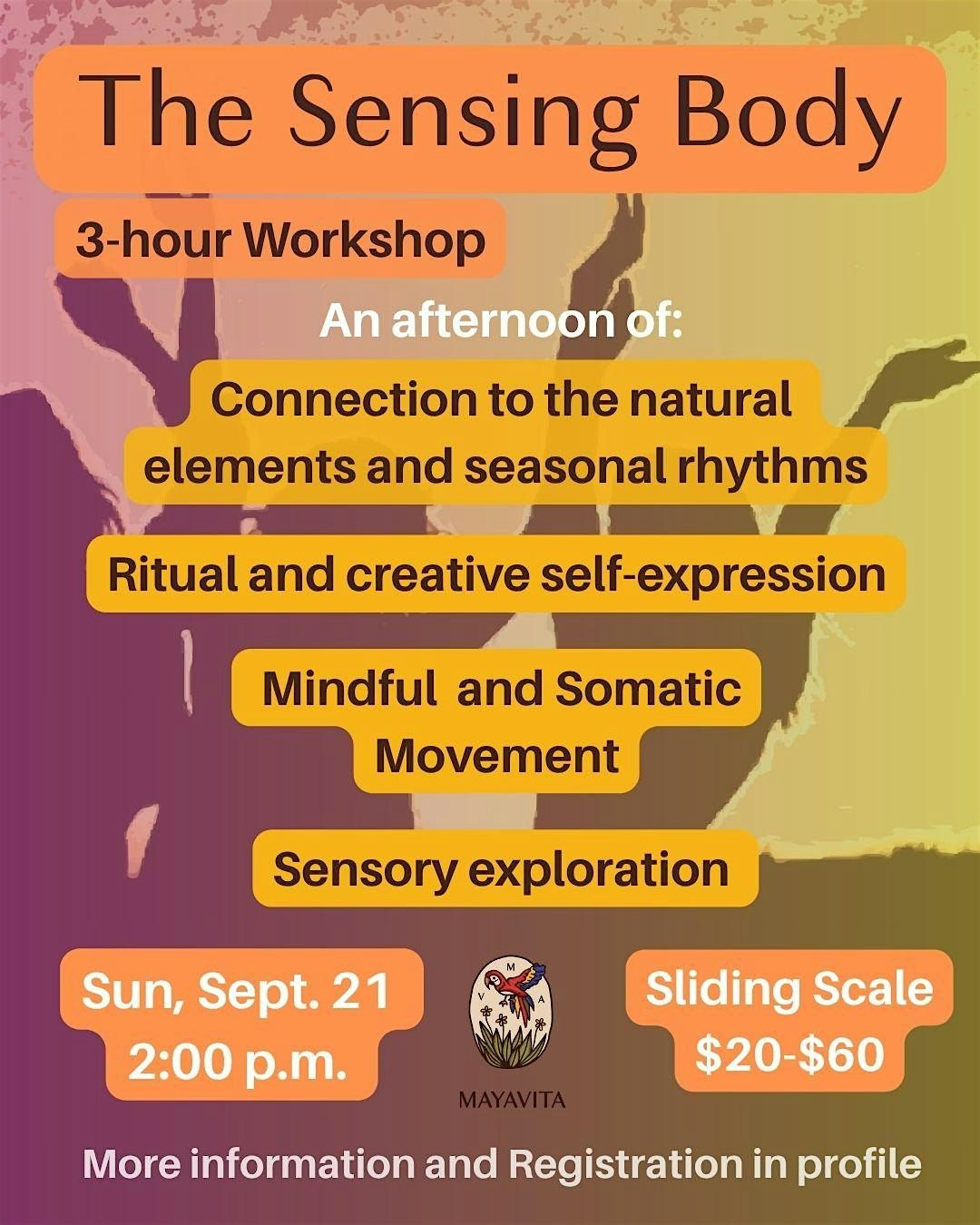 The Sensing Body \u2013 Sensorial and Movement Exploration to Support our Wholen
