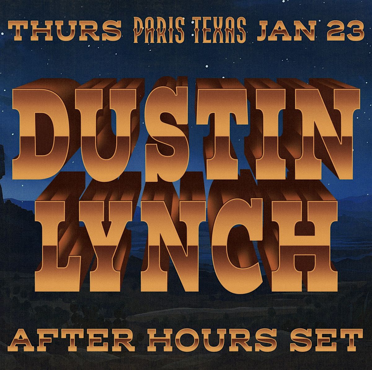 Dustin Lynch at Paris Texas Toronto