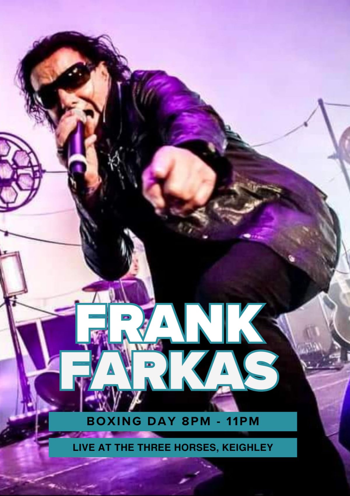 LIVE MUSIC WITH FRANK FARKAS @ THE THREE HORSES