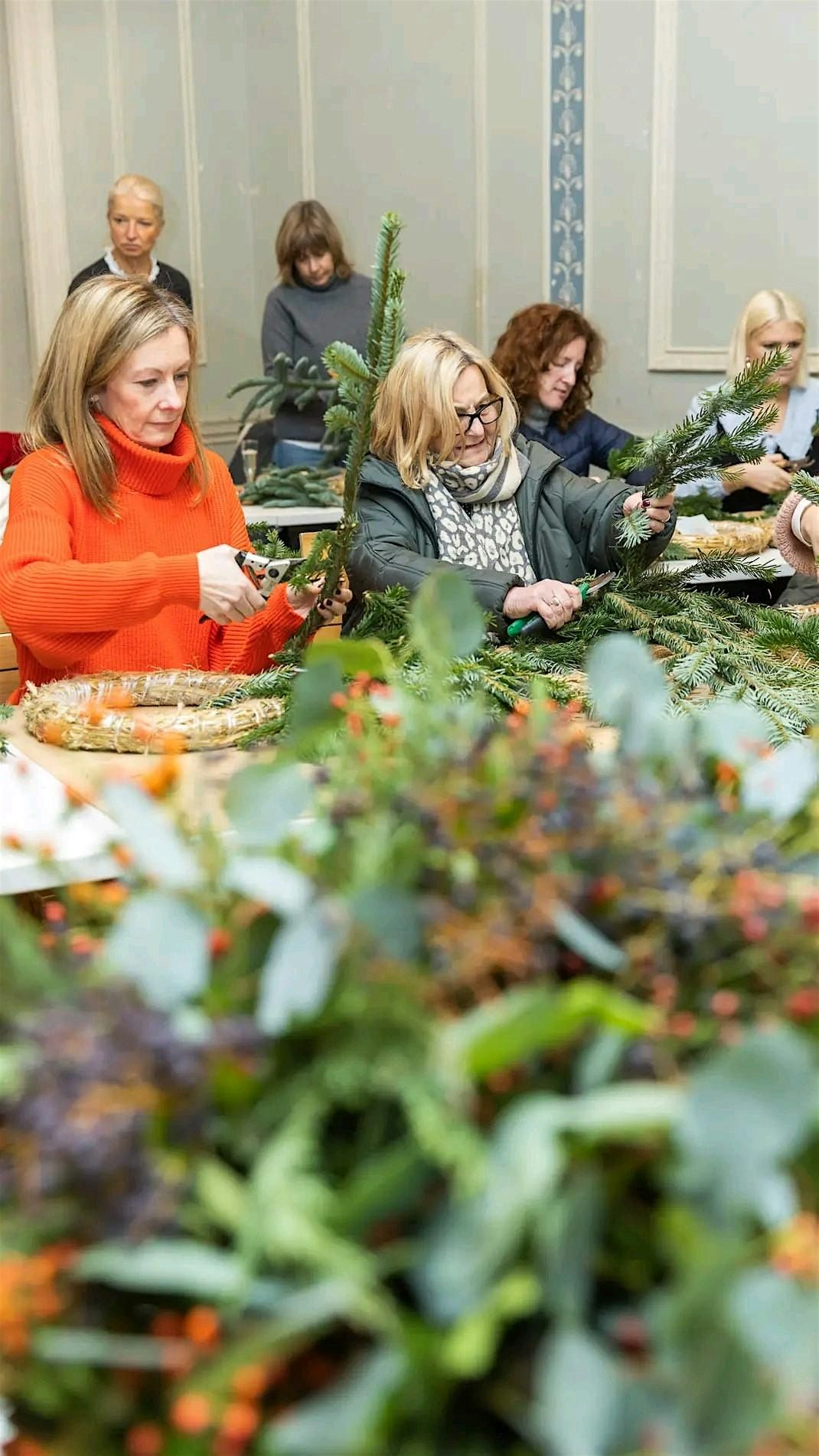 CHRISTMAS WREATH WORKSHOP