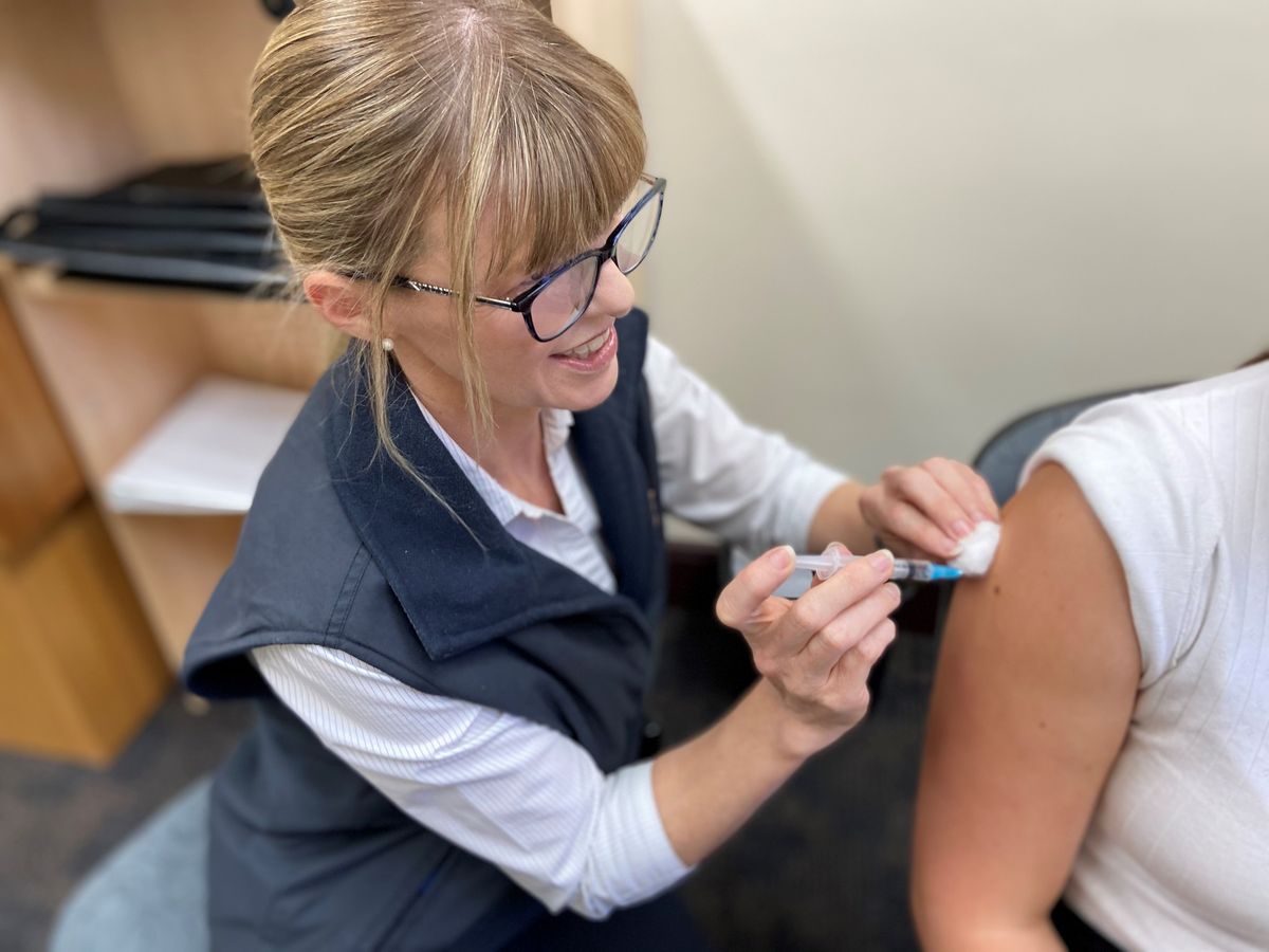 Immunisation Clinic at the City of Mitcham Civic Centre