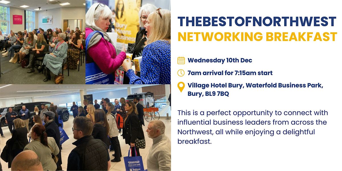 thebestofnorthwest Networking Breakfast - 10th December 2025