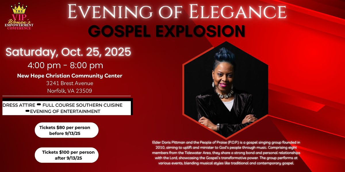 Evening of Elegance Gospel Explosion