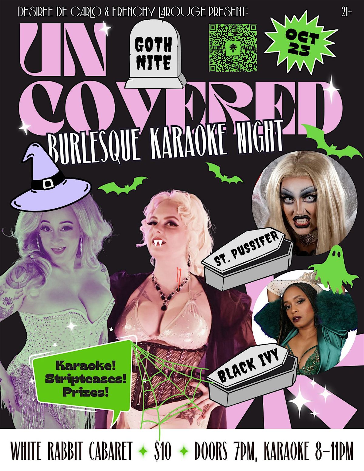 UnCovered Burlesque Karaoke - Goth Nite