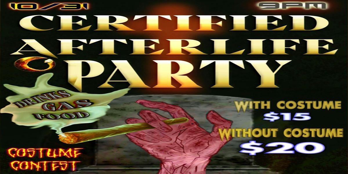 Certified Afterlife Halloween Party