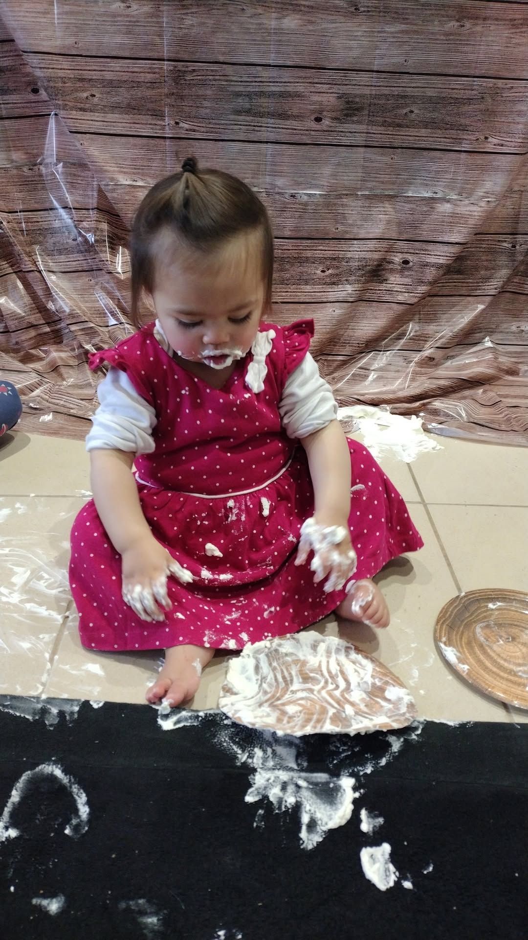 Valentine's messy play