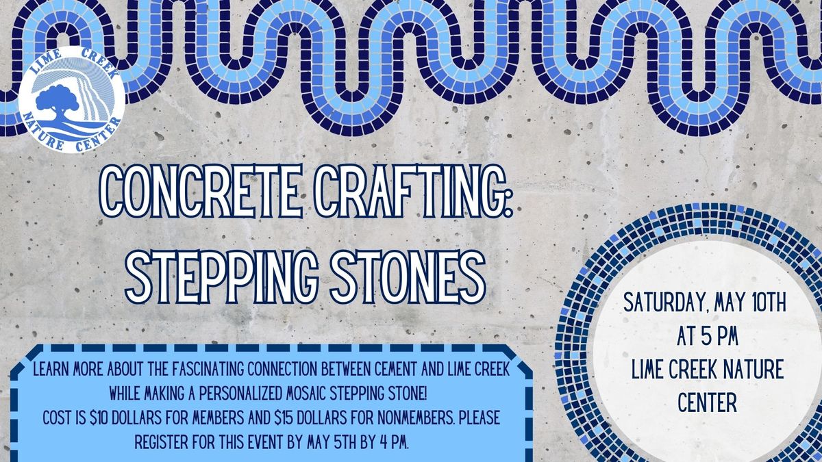 Concrete Crafting-Stepping Stones