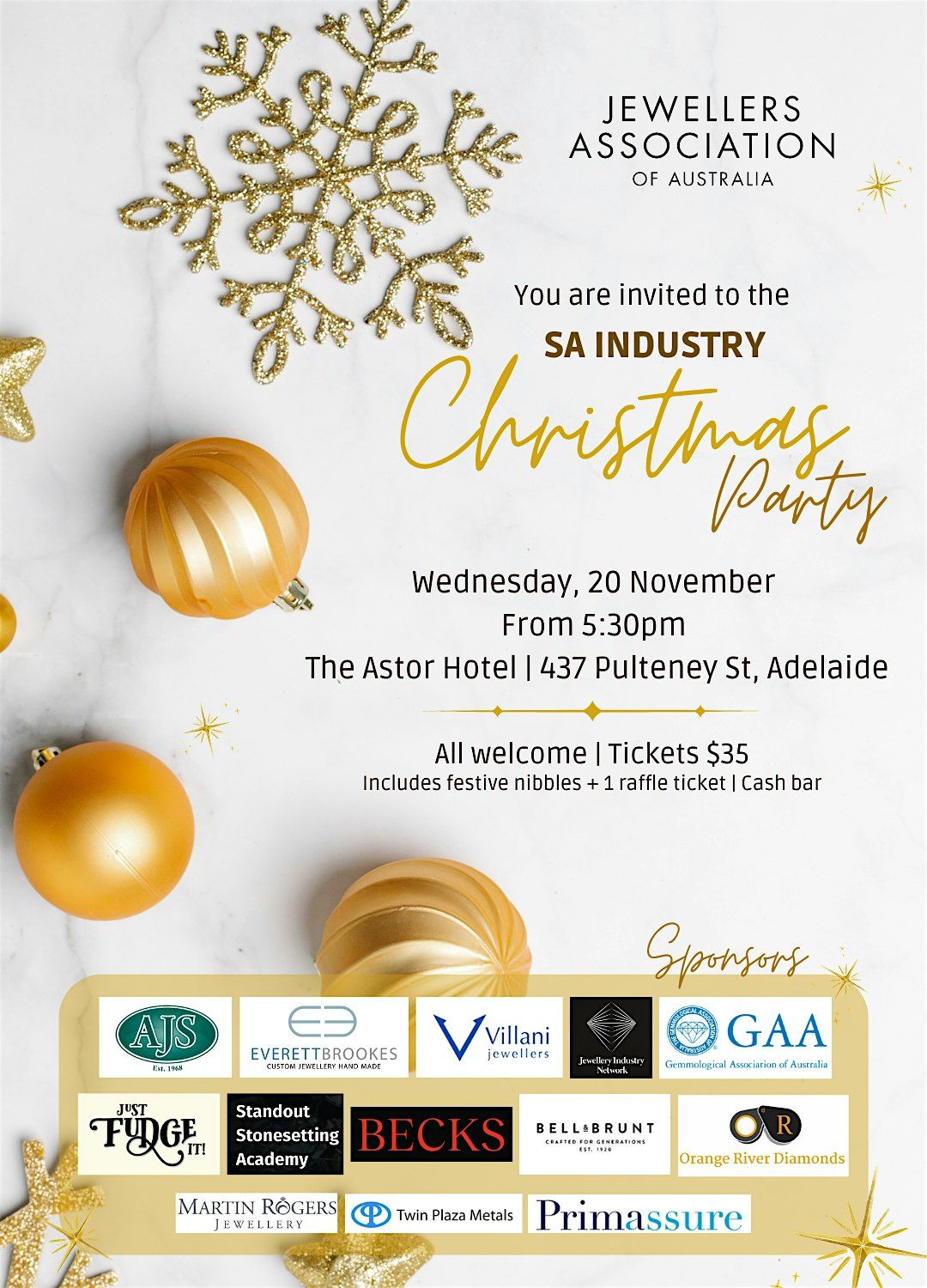 SA Jewellery Industry Christmas Party