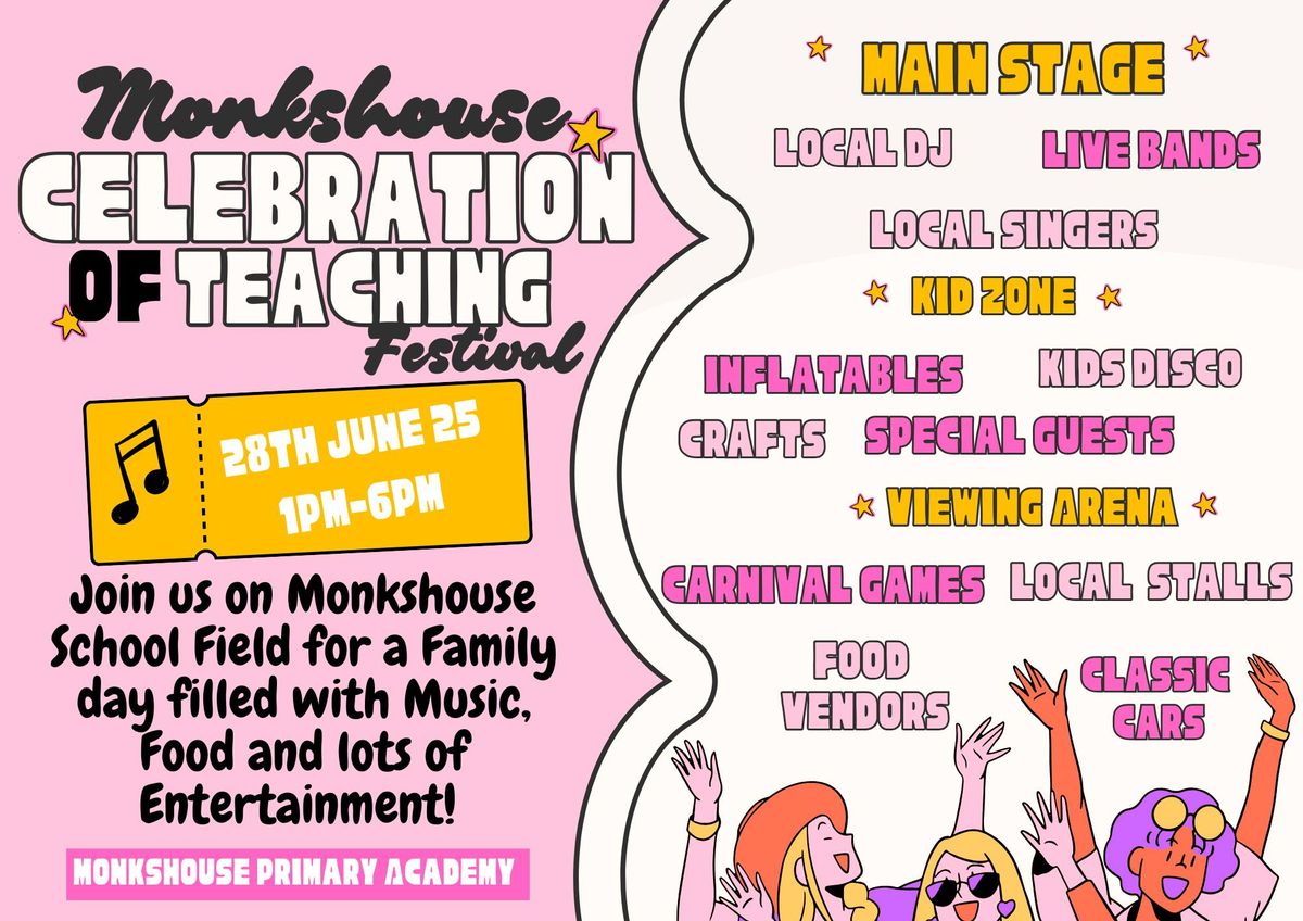 Monkshouse Celebration of Teaching Festival