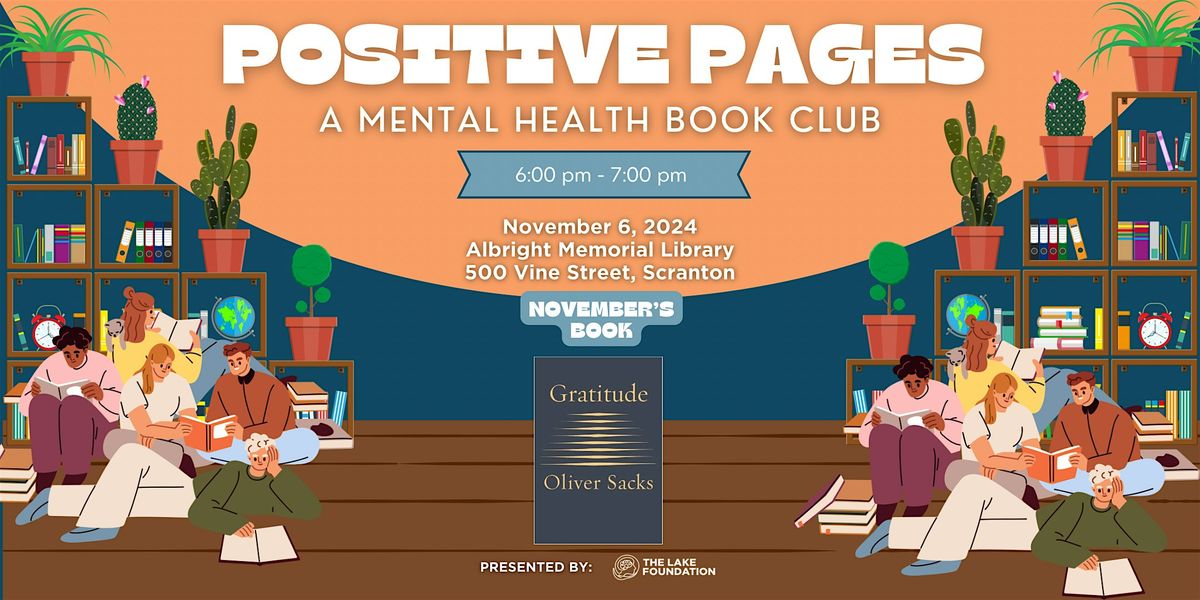 Positive Pages: A Mental Health Book Club