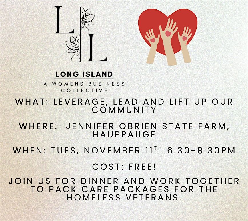 Leverage and Lead: and Lift Up our Community
