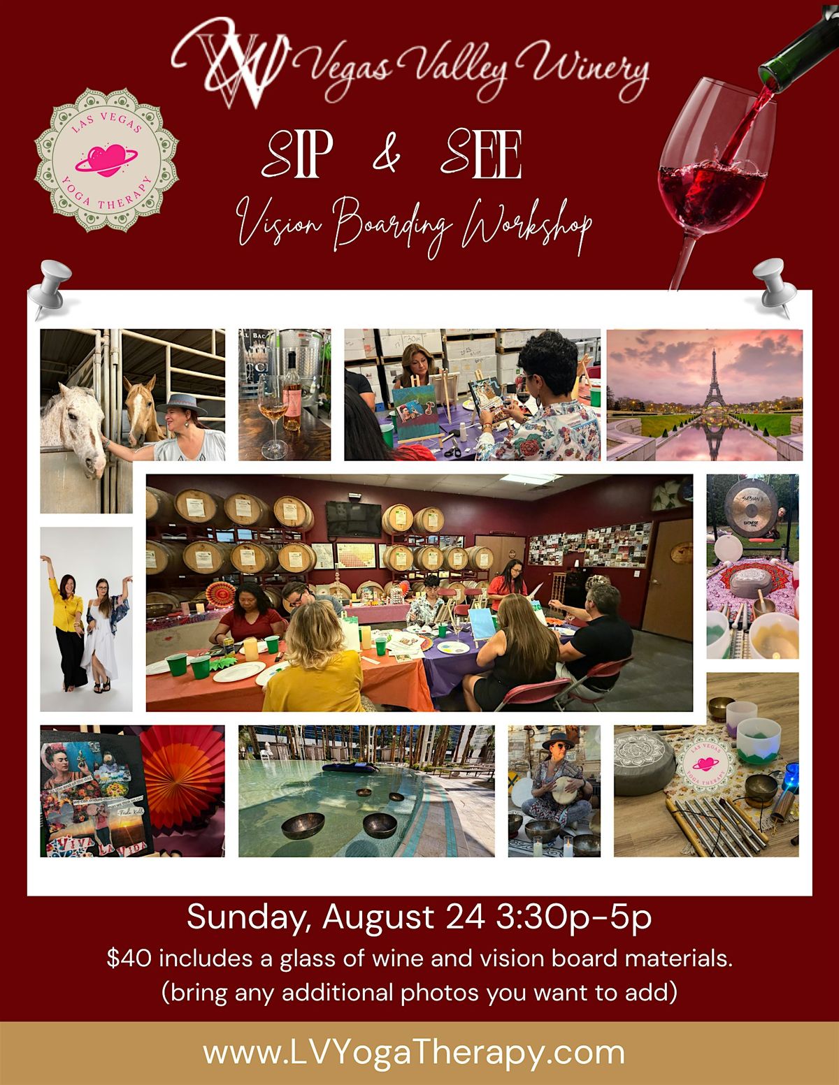 Sip n See: Vision Board Workshop