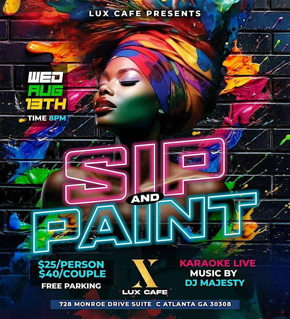 SIP AND PAINT