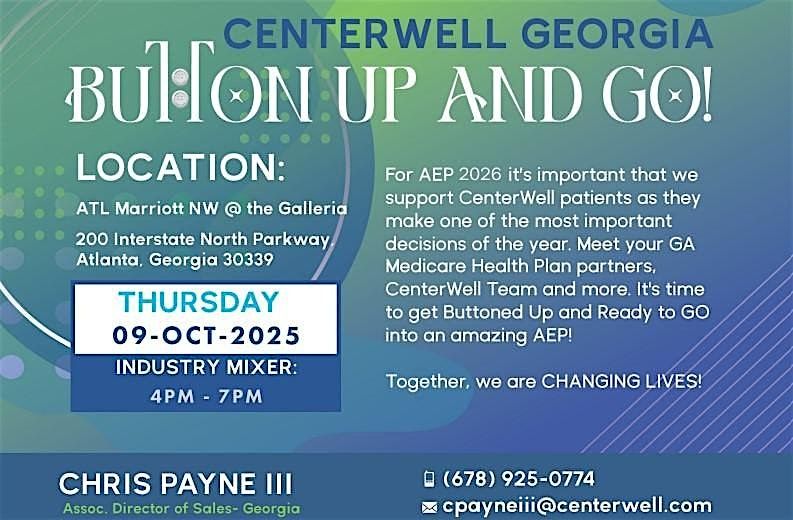 CenterWell AEP 2026- Button Up & GO!