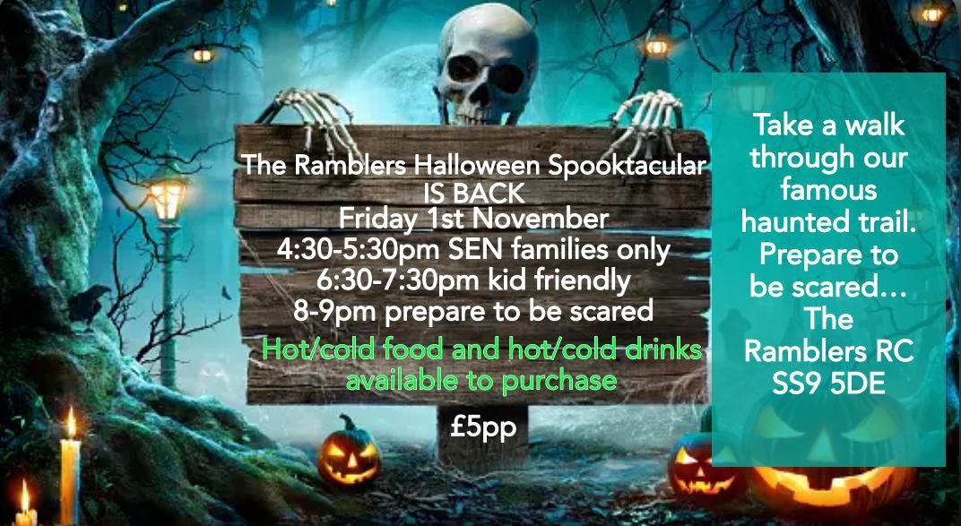 Ramblers spooktacular 