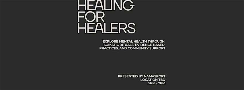 Healing for Healers