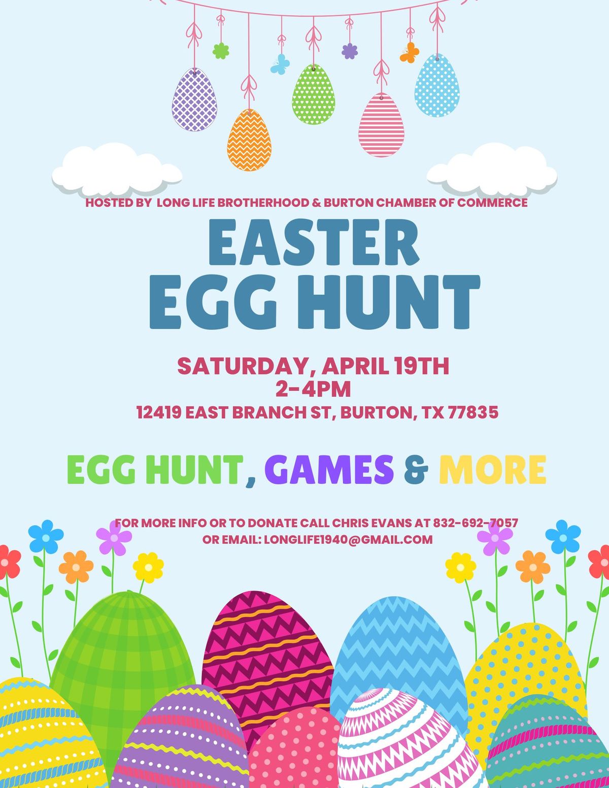 Easter Egg Hunt Burton 2025