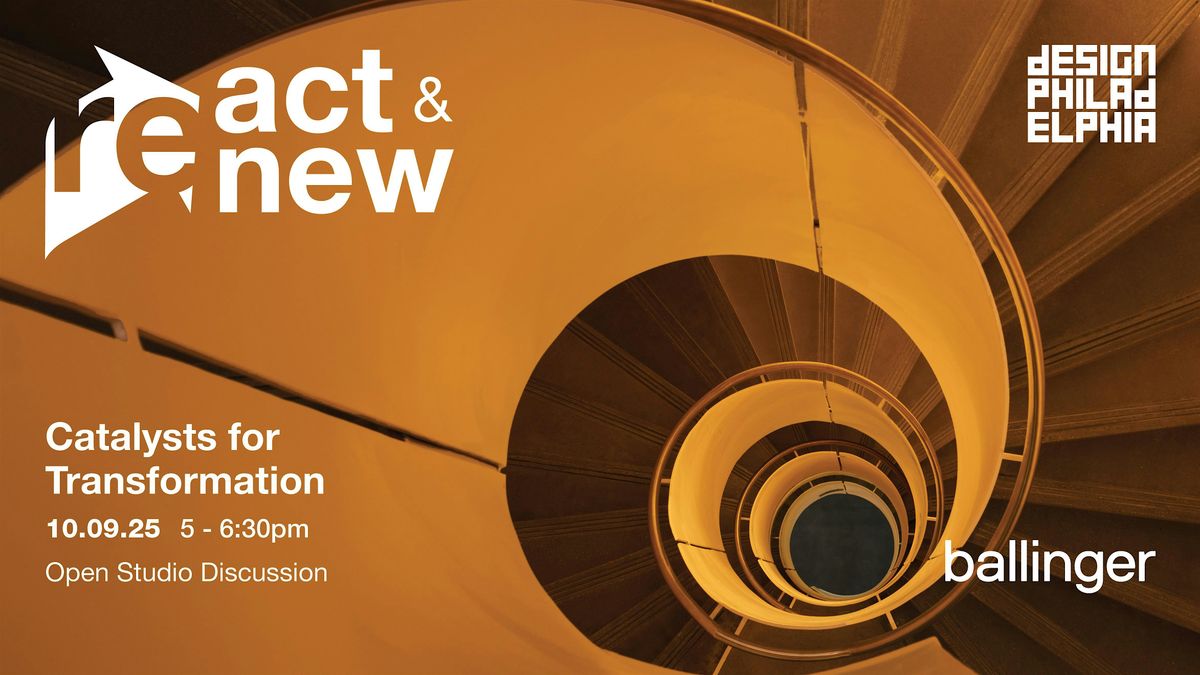 REACT & RENEW: Catalysts for Transformation