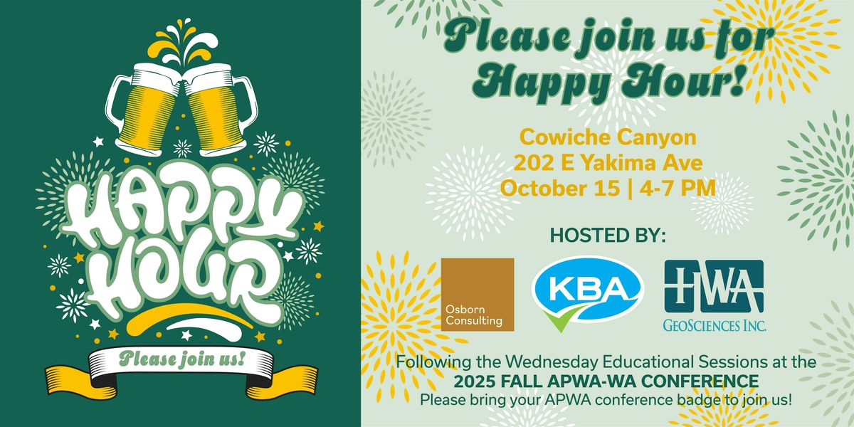 Happy Hour with Osborn Consulting, KBA, & HWA
