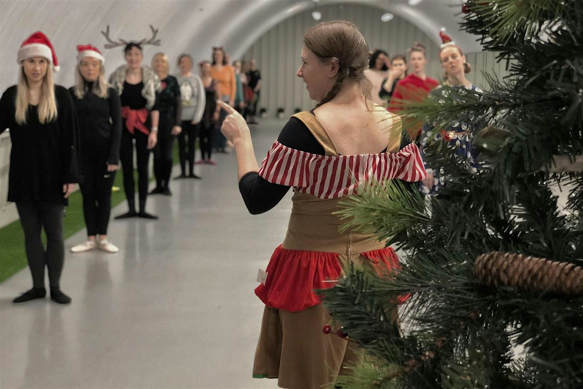 Barre to Bar - A festive ballet-based class & wine tasting event