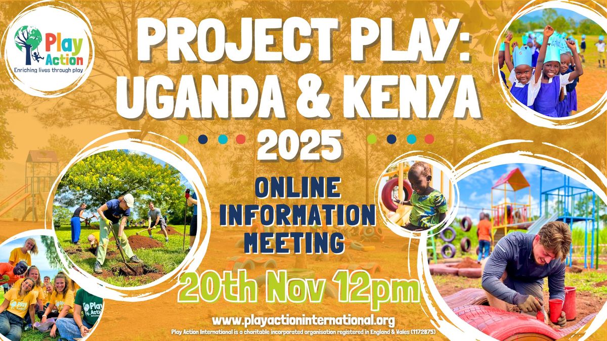 Project Play 2025: Uganda and Kenya - Online Info Session