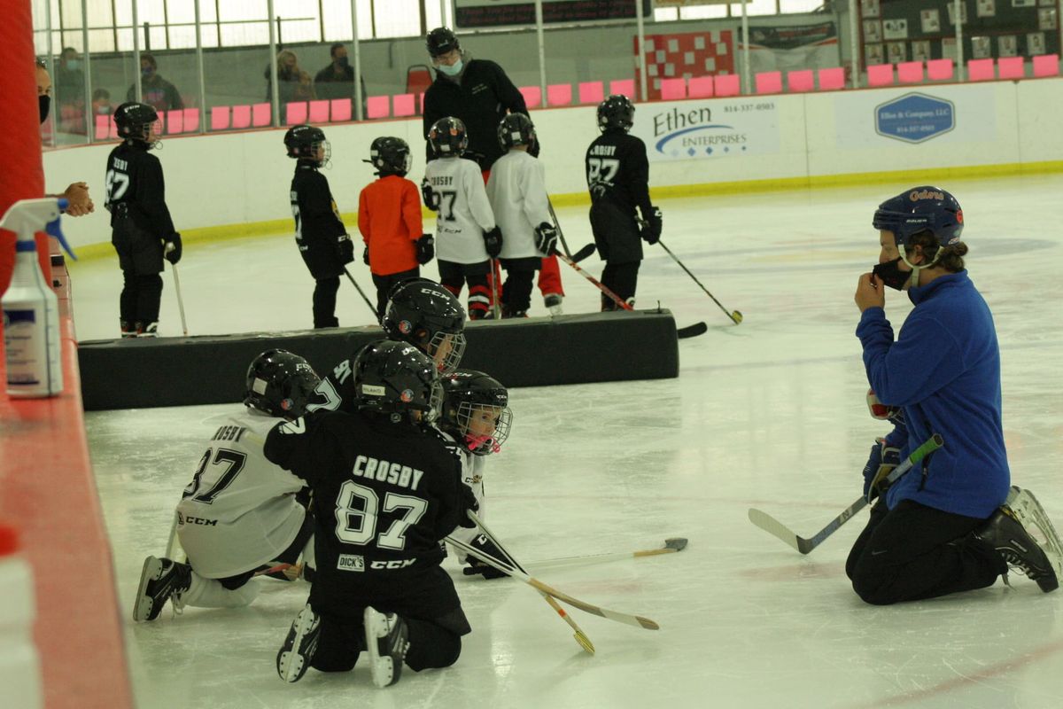 TRY HOCKEY FOR FREE (bring a friend event) AT THE MARC April 12 AT NOON for Hockey Day in Meadville