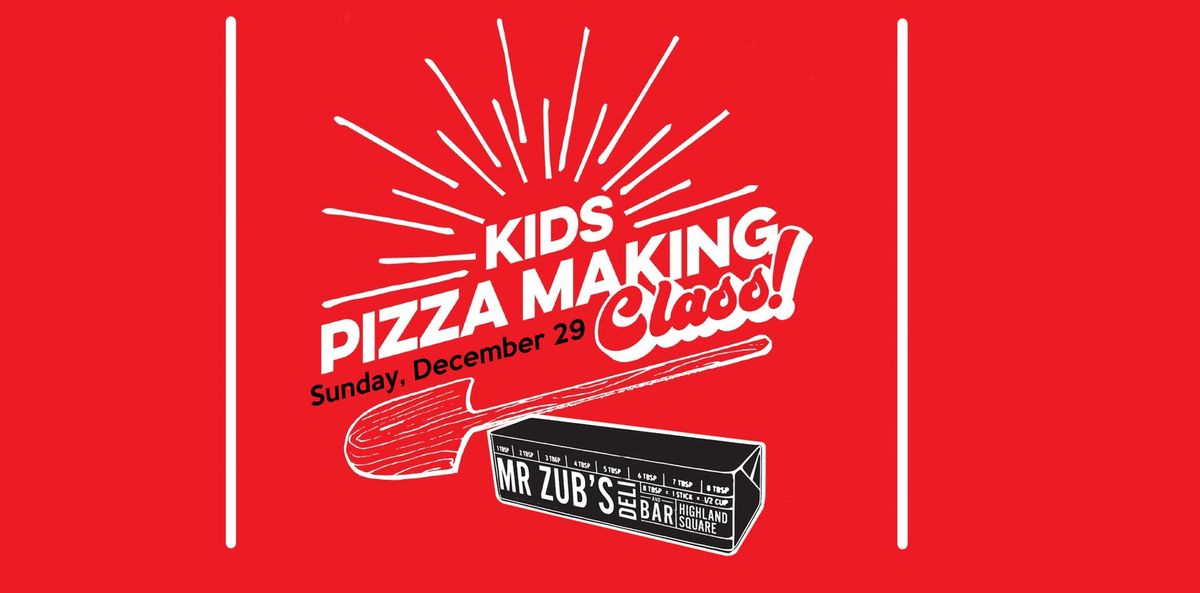 Kid's Pizza Making Class 